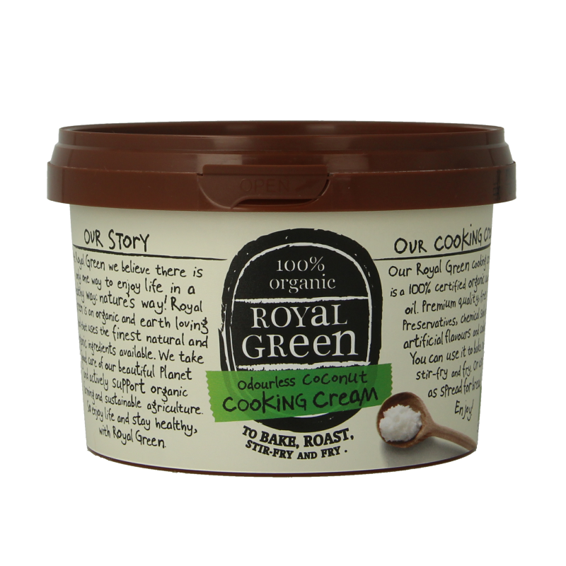 Royal Green Kokos cooking cream odourless bio