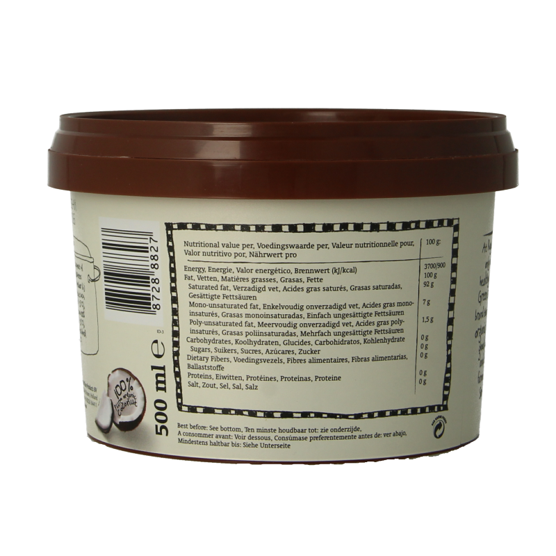 Royal Green Kokos cooking cream odourless bio - Afbeelding 3