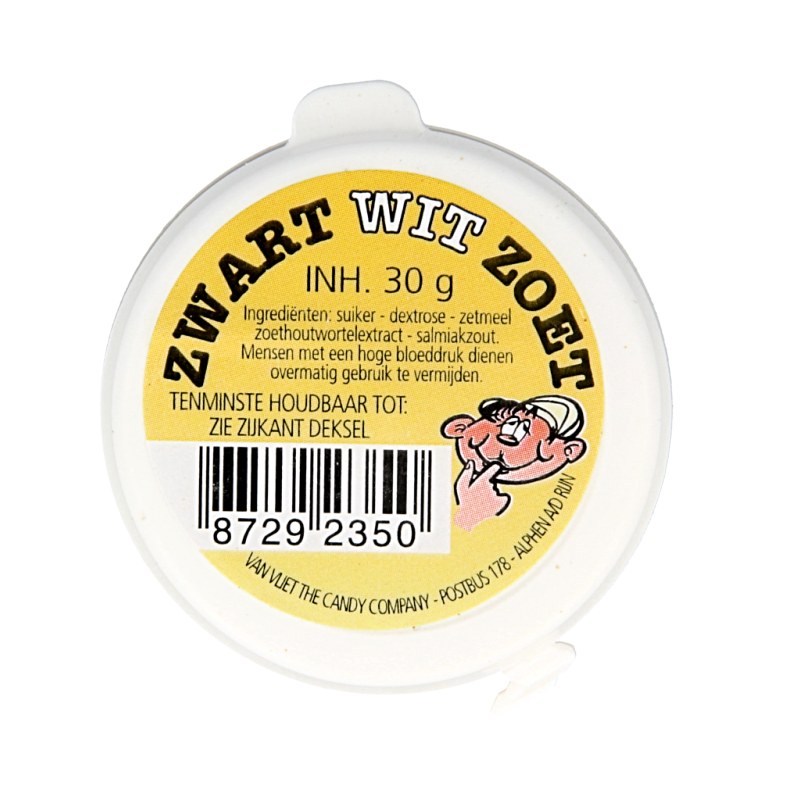 Van Vliet Zwart wit zoet