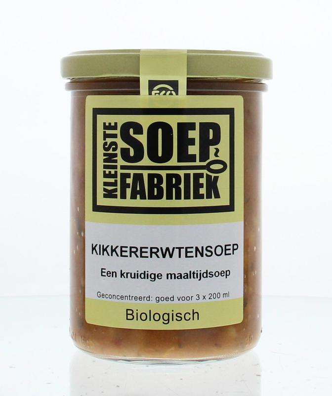 Kleinstesoepfabriek Kikkererwtensoep bio