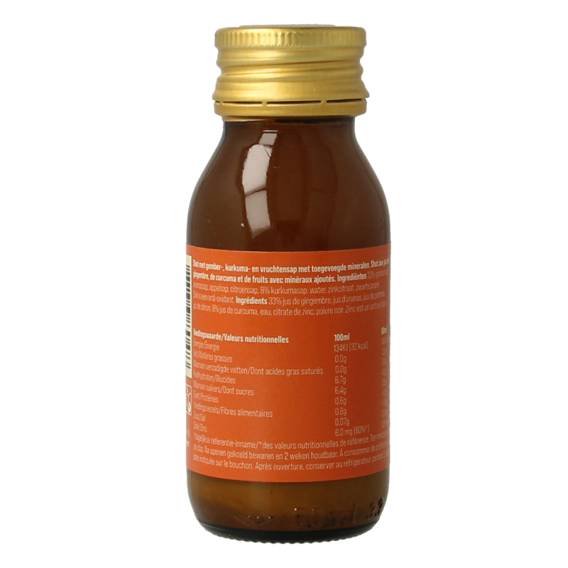 G'nger Shot gember vruchtensap kurkuma revive - Afbeelding 3