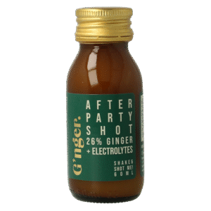 G'nger Shot gember vruchtensap after party