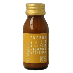G'nger Shot gember vruchtensap guarana energy