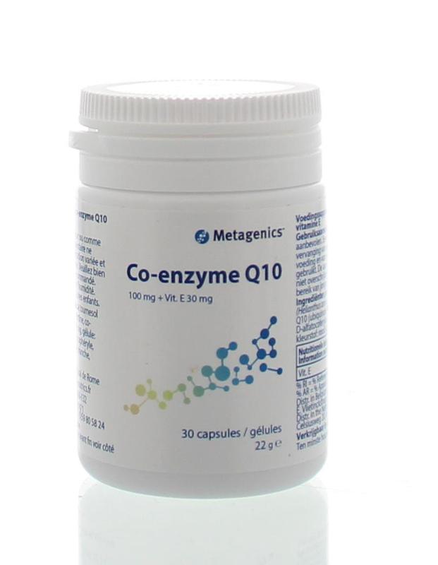 Metagenics Co enzyme Q10 100mg