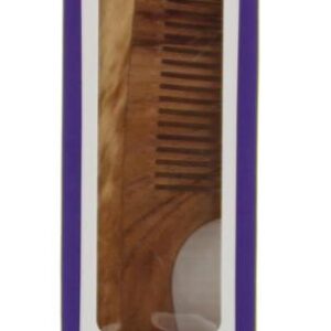 Holisan Neem houten kam handvat fijn