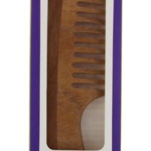 Holisan Neem houten kam handvat grof