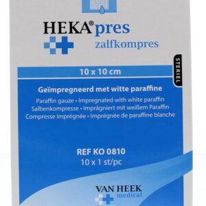 Hekapres Zalfkompres 10 x 10