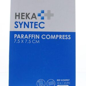 Heka Synthetisch zalfgaas 7.5 x 7.5cm