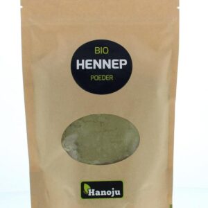 Hanoju Bio hennep poeder paper bag