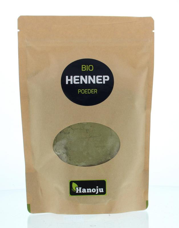 Hanoju Bio hennep poeder paper bag
