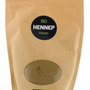 Hanoju Hennep poeder paper bag bio