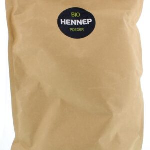 Hanoju Bio hennep poeder paper bag
