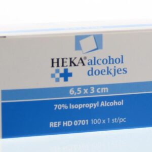 Heka Alcoholdoekjes 6.5 x 3cm