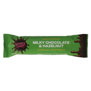 The fitness candy company Milky chocolate & hazelnut