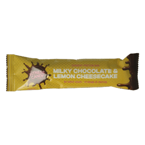 The fitness candy company Milky chocolate & lemon cheesecake