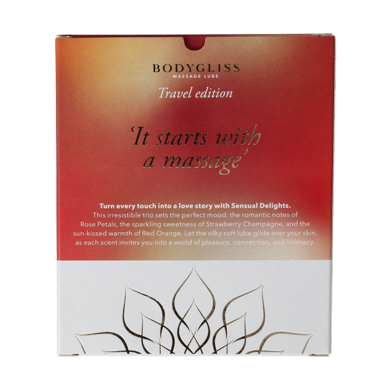 Bodygliss Sensual delight three-pack travel edition - Afbeelding 3