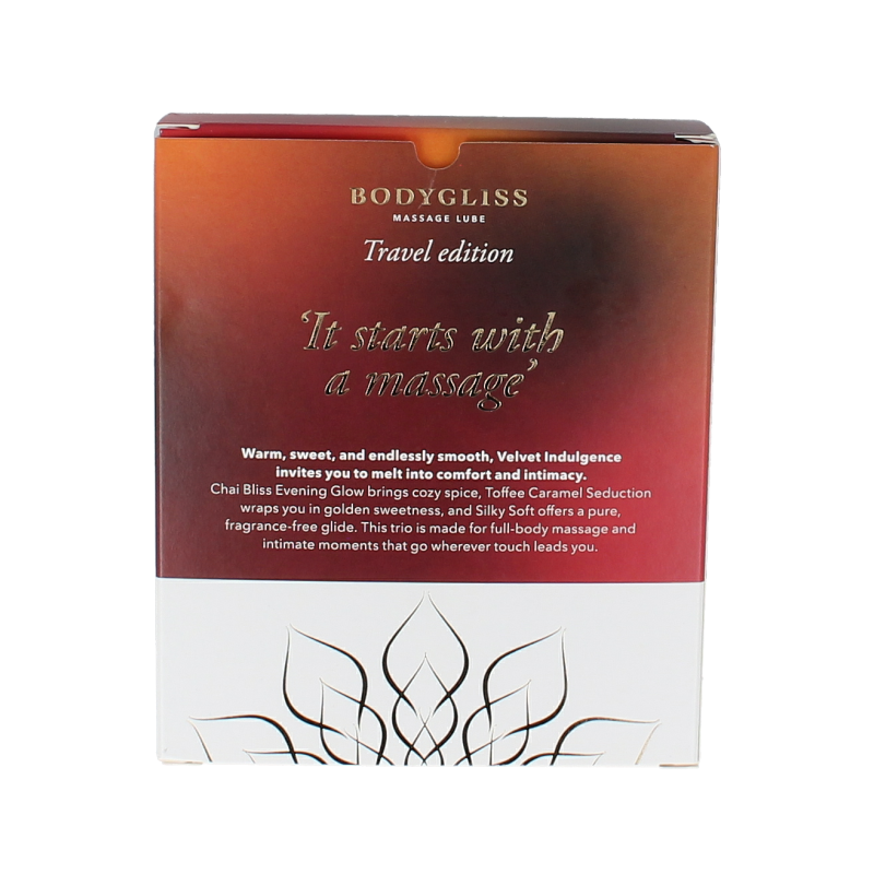 Bodygliss Velvet indulging three-pack travel edition - Afbeelding 2