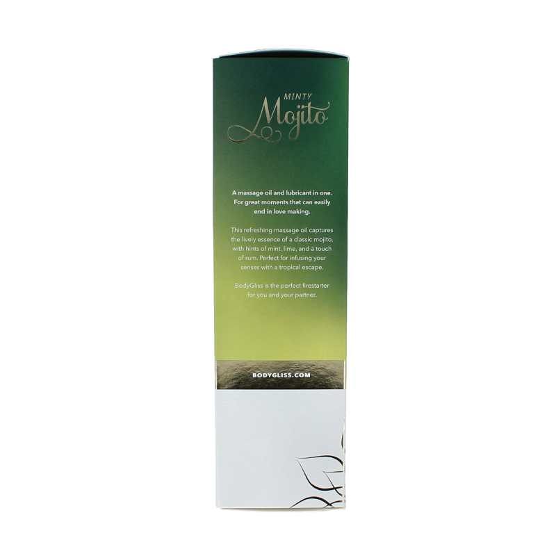 Bodygliss Massage olie/glijmiddel minty mojito - Afbeelding 4