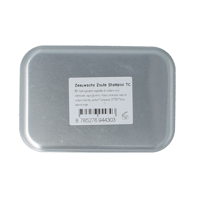 Zeeuwsche Zoute Shampoo bar in aluminium travel case - Afbeelding 2