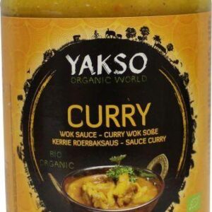 Yakso Curry wok saus bio