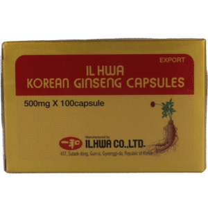 Ilhwa Korean ginseng capsule