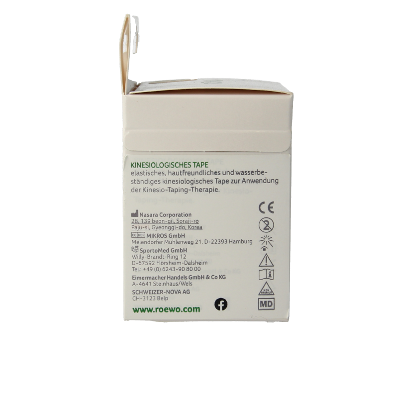 Rowo Kinesiotape beige 5cm x 5m - Afbeelding 4