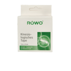 Rowo Kinesiotape zwart 5cmx5m