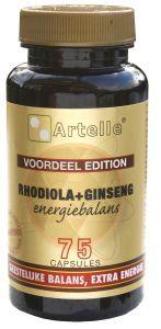 Artelle Rhodiola ginseng energiebalans