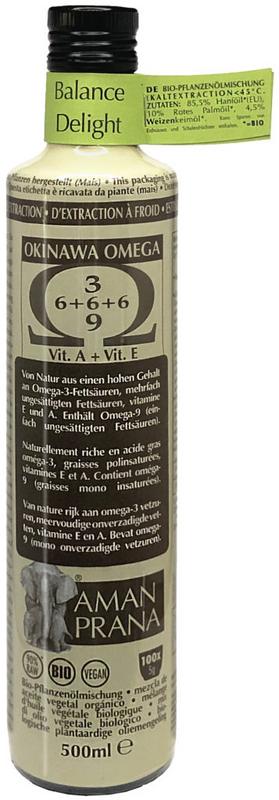Amanprana Balance delight okinawa hennepolie extra vierg bio