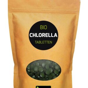 Hanoju Bio chlorella tabletten papier zak