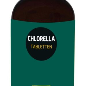 Hanoju Chlorella tabletten flacon glas
