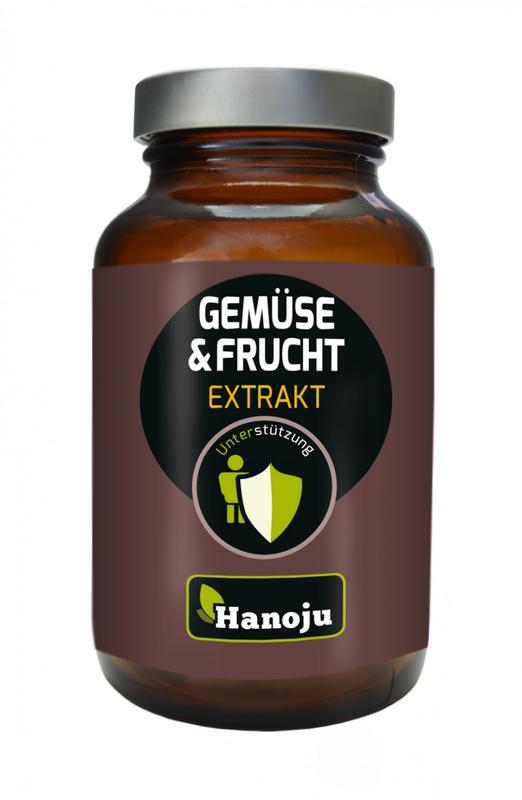 Hanoju Groente en fruit extract 500mg