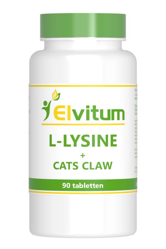 Elvitum L-Lysine cats claw