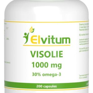 Elvitum  Visolie 1000mg omega 3 30%