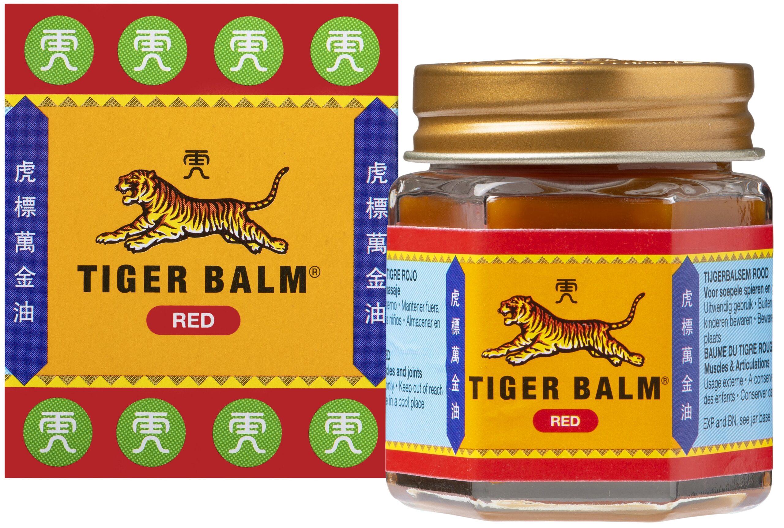 Tiger Balm Tijgerbalsem rood - Afbeelding 2