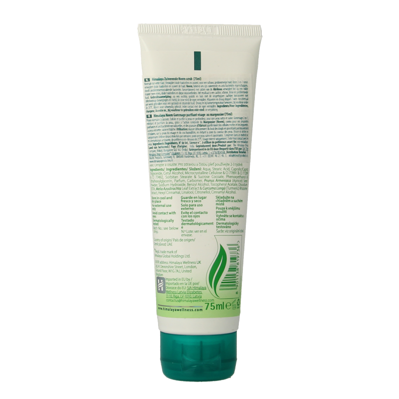 Himalaya Herbal purifying neem scrub - Afbeelding 2