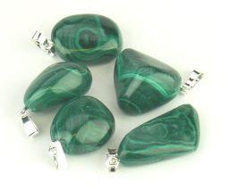 Steengoed Malachiet hanger