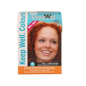 Colourwell 100% Natuurlijke haarkleur koper rood