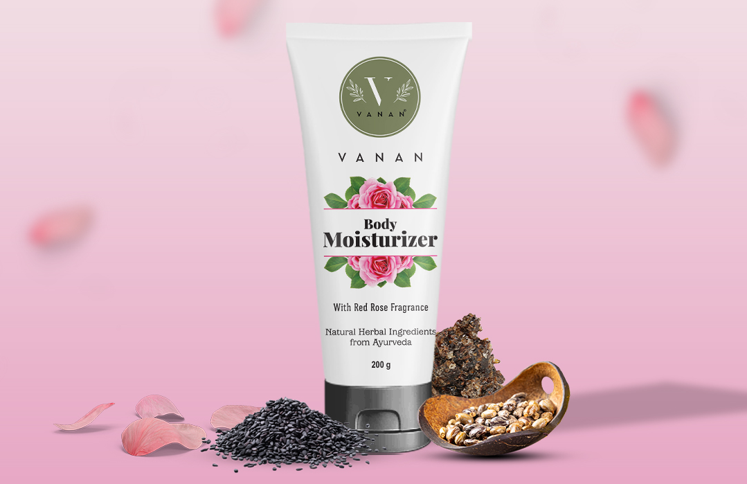 Vanan Body moisturizer red rose