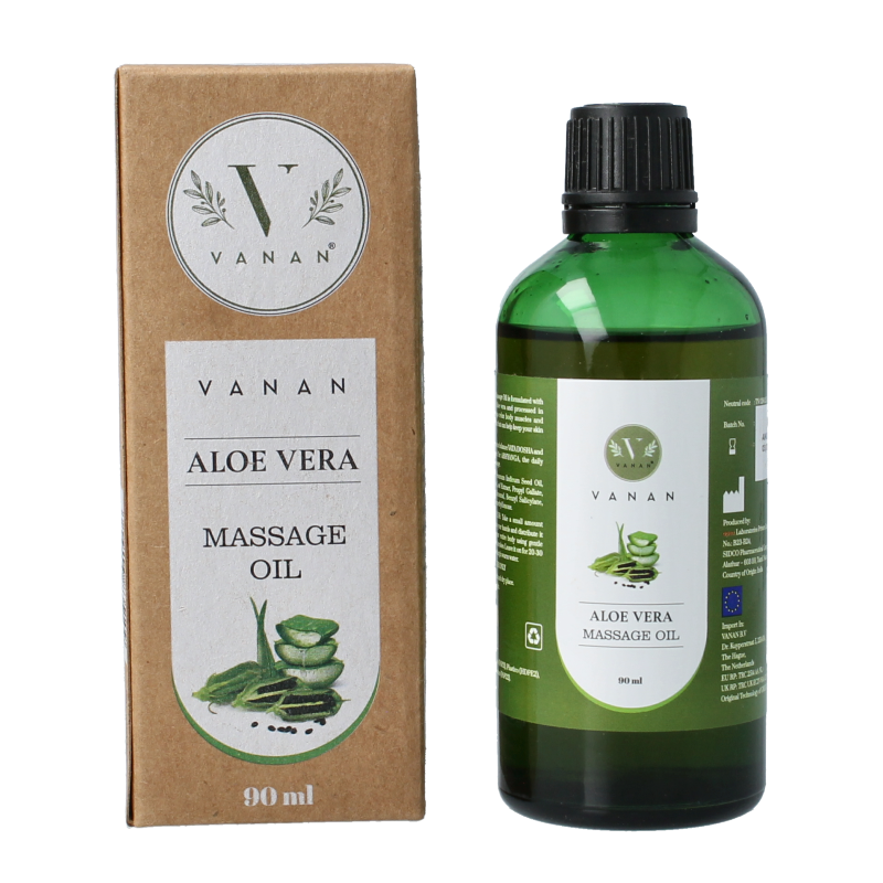 Vanan Aloe vera massage oil - Afbeelding 2
