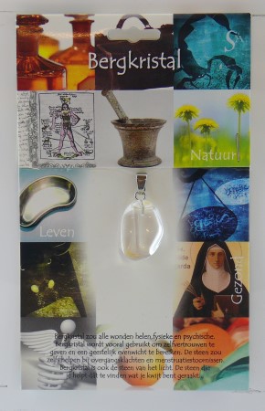 Steengoed Hanger gezondheidssteen bergkristal