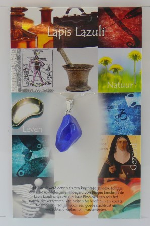 Steengoed Hanger gezondheidssteen lapis lazuli