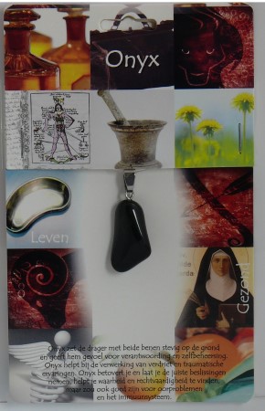 Steengoed Hanger gezondheidssteen onyx