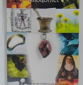 Steengoed Hanger gezondheidssteen rhodoniet