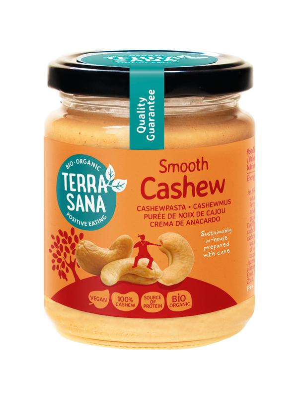 TerraSana Cashewnotenpasta zonder zout bio