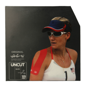 KT Tape Jumbo original roll 38 meter zwart uncut