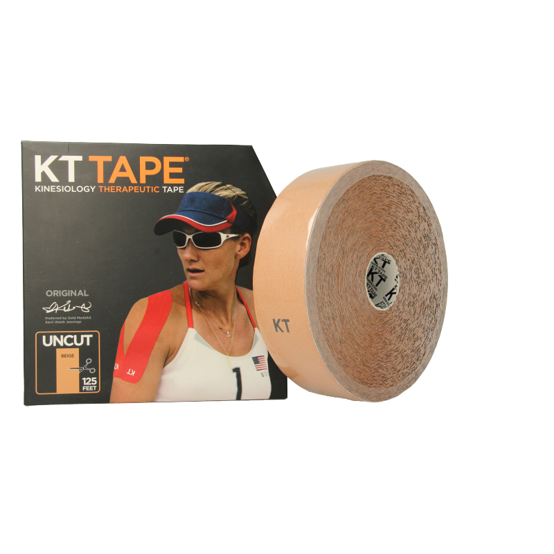 KT Tape Jumbo original roll 38 meter beige precut - Afbeelding 2