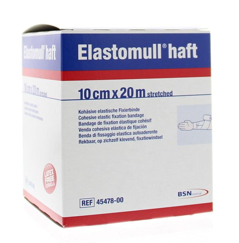 Elastomull Fixatiewindsel haft 20m x 10cm 45478