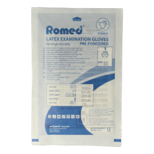 Romed Latex handschoen steriel M