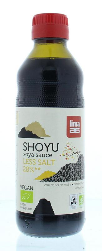 Lima Shoyu 28% less salt bio